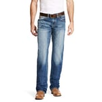 ARIAT Men's M5 Slim Stretch Stillwell Stackable Straight Leg Jean, Fargo, 32W x 32L