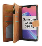 XL Standcase Lyxfodral Samsung Galaxy S20 FE 5G (G780F / G781B) (Brun)