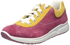 Superfit Merida HS Sneaker, Pink/Gelb 5500, 4.5 UK