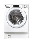 Hoover H-Wash&Amp;Dry 300 Lite Hbd 495D1E/1-80 Integrated 9/5Kg Washer Dryer, 1400 Spin, E Rated - White - Washer Dryer Only