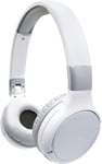 LEXIBOOK-HPBT010S Acoustix-Bluetooth Headphones With Mic 2 in 1 White/Silver