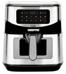 GEEPAS Air Fryer Vortex Rapid Healthy Cooker Digital Display 9.2L Kitchen Oven