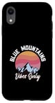 Coque pour iPhone XR Bonne humeur - Blue Mountains