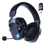 Gaming Headset with Mic 2.4G Bluetooth Headphone USB 3.5mm Wired 3 Modes8126