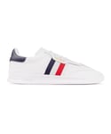 Ralph Lauren Mens Polo Aera Stripe Trainers - White - Size UK 7