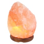 Himalayan Pink Peach 3-4 Kg Electric Salt Lamp Teacher Office Mothers Day Gift