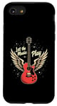 iPhone SE (2020) / 7 / 8 Let the Music Play Guitars Guitar Guitar Player Guitarist Case