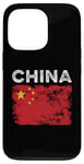 iPhone 13 Pro China Flag Distressed - Men Women Kids - Chinese Flag Case