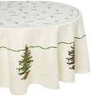 Avanti Linens Spode Christmas Tree Collection Ivory Table Linens, Cotton, Multi Color, 12" x 8" (Set of 1)