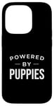 Coque pour iPhone 14 Pro Funny Puppy Dog Lover Powered by Puppies