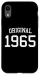 Coque pour iPhone XR Original 1965, 60 ans pour homme et femme, 60e anniversaire