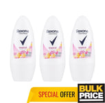 Rexona Déodorant Antitranspirant Roll-On Pour Femmes 50ml 3-Pack