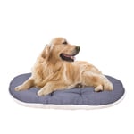 FERPLAST Panier Chien Chat - Coussin pour Chien Chat - Lavable en Machine - Tapis Chien Chat pour Niches et Voitures - Lit pour Chien Chat - Relax, 100 x 63 CM, BEIGE