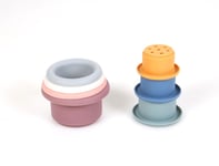 Stacking & Nesting Cups Toy for Learning Balance of Shapes in Kids