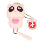 Sarjakuva USB-muistitikku Kitten Style USB2.0 -liitäntä Plug and Play High Speed Memory Thumb Stick kannettavalle pöytäkoneautolle 64G