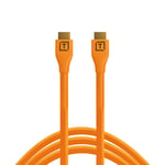 TetherPro HDMI Kabel 4K A 2.0 till A 2.0, 4,6m | Orange