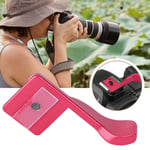 Finger Thumb Grip Hot Shoe Mount Holder Bracket For Fuji X100 X100S X E1(red Fit