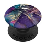 Marble-Like Magic Purple Blue PopSockets Swappable PopGrip