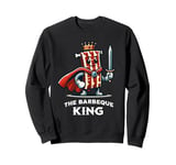 Barbeque King Funny Barbecue Lovers Saying Grilling Quote Sweatshirt