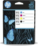 Genuine HP912 CMYK Ink Cartridges for HP OfficeJet 8012 8014 8015 Pro 8022