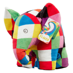 Elmer The Patchwork Elephant 20cm Plush