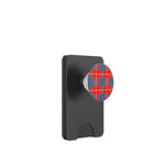 Scottish Clan Hamilton Plaid familial Motif tartan antique Rouge PopSockets PopWallet pour MagSafe