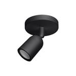 Silumen - Spot led en Saillie Orientable pour Ampoule GU10 - Noir