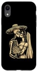 Coque pour iPhone XR Day Dead Squelette Mariage Couple Mari Femme Dia de