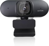 V32-Af Webcam 4K 8Mp 1080P/60Fps, 1440P/30Fps Cmos Avec Autofocus, Double Micros Anti-Bruit/Auto-Framing, Caméra Plugpplay Pour Ordinateur Streaming/Vidéoconférence