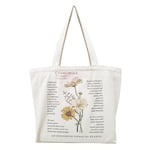 BROADREAM Sac Tissu, Tote Bag, Sac Toile, Sacs de Courses et Cabas, Sac en Toile de Jute, Sac Fourre Tout,Sac courses, Sac Jute Extra Large, Sac en Tissu Imprimé pour Femme,le Shopping, L'école