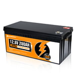 ECO-WORTHY Batterie Lithium Lifepo4 8AH 30AH 50AH 100AH 150AH 280AH 12V