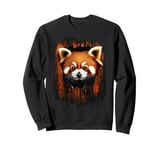 Red Panda Bear Mammal Cute Red Panda Sweatshirt