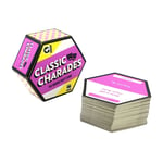 Classic Charades 2024 Travel Sized Party Game  - TV, Movie, Music &Wild