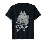 Star Wars Millennium Falcon Puzzle T-Shirt