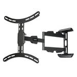 Hama Support TV Mural, pivotable, téles., Bras Long, 165cm (65"), jus. 25kg