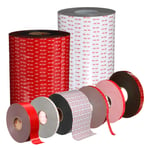 3m™ vhb™ dobbeltsidig tape 4646f, grå, 590 mm x 33 m, 0.6 mm