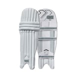 Gunn & Moore GM Cricket Batting Pads | 202 Ambi | Traditional Cotton & Cane | Extra Small Junior Ambidextrous - 11.75" | Approx Weight 0.95 kg | 1 Pair | White