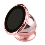 Aquarius Universal Magnetic Car Mount Phone Holder For Smartphone, Rose Gold