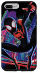 Coque pour iPhone 7 Plus/8 Plus Marvez Spider-Man dans le Spider-Verse : Miles Morales City