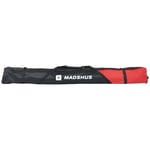 Madshus Ski Bag 5-6 Pairs, musta/punainen