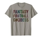 Draft Day FANTASY FOOTBALL GODDESS Queen Wife Cool Legend T-Shirt