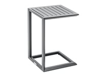 Table D'appoint En Aluminium Gris Graphite Evasion - Hespéride