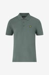 Lyle & Scott - Pikétröja Plain Polo Shirt - Grön