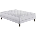 Simmons - Matelas 100% ressorts et mémoire de forme, accueil ferme - 140x190 cm - fitness-r