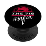 Buffalo NY BFLO Bison Pride – Adoptez le style de vie 716 PopSockets PopGrip Adhésif