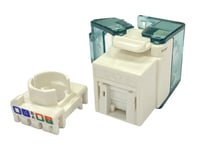 LAATUANTENNI LIITIN-CAT6 RJ45 KEYSTONE LIITIN CAT6 UTP (LA-C6-TF-KS)