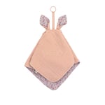 Bibs - Doudou plat Kangourou - Liberty Eloise Blush