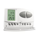 Avidsen - Thermostat - Numérique, Blanc, Petit, Réglage temporelle, produit haute qualité et durable, personalisation programme chauffage - 103953
