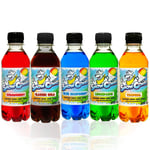 Snow Cone Slush puppy Syrup 'Rainbow' 250ml 5 Pack.Use with all slushie machines