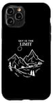 Coque pour iPhone 11 Pro Le ciel est la limite, la grandeur du mont